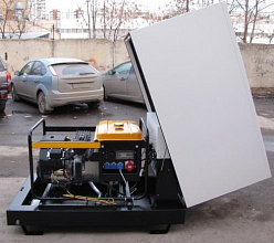 Бензиновый генератор MVAE БГ 5500 в контейнере — фото 8