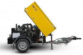 Дизельный компрессор Dalgakiran PDP 15-7 (фикс с тормозом) — фото 3